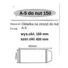 Narnia Okładka na zeszyt do nut A5 25 szt Biuro i firma Akcesoria biurowe Artykuły papiernicze Okładki i skoroszyty