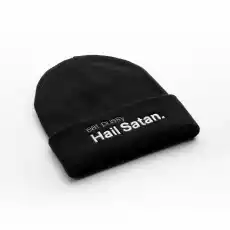 Czapka Holy Blvk Hail Satan Beanie Odzież obuwie dodatki Galanteria i dodatki Nakrycia głowy Kapelusze