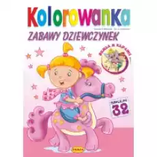 Kolorowanka Zabawy dziewczynek Książki Dla dzieci