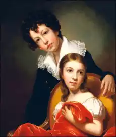 Michael Angelo and Emma Clara Peale Rembrandt plakat Wymiar do wyboru 20x30 cm Dom i ogród Wyposażenie wnętrz Dekoracja Obrazy i plakaty