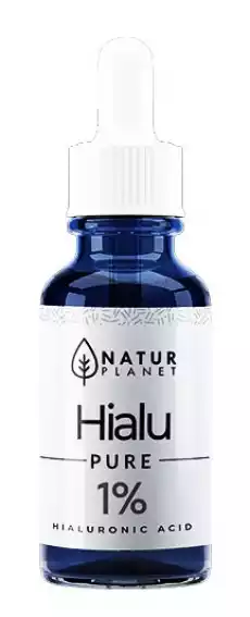 NaturPlanet HialuPure Forte 1 serum z czystym kwasem hialuronowym 30ml Zdrowie i uroda Kosmetyki i akcesoria Pielęgnacja twarzy Serum do twarzy