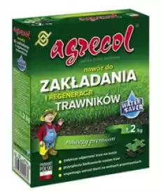 AGRECOL Nawóz do zakładania i regeneracji trawników 12kg Dom i ogród Ogród Nawozy do roślin i kwiatów