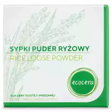 Ecocera Puder ryżowy hypoalergiczny do cery tłustej i mieszanej 15g Zdrowie i uroda Kosmetyki i akcesoria Makijaż i demakijaż Pudry i róże