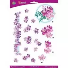 Titanum Papier do decoupage 3D Clematis Biuro i firma Akcesoria biurowe Artykuły papiernicze