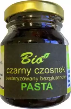 PASTA Z CZARNEGO CZOSNKU BEZGLUTENOWA BIO 80 g PRZETWORY Z NATURY Artykuły Spożywcze Pasty i smarowidła