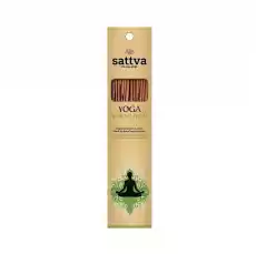 Sattva Naturalne Kadzidła Yoga Meditation 30G Zdrowie i uroda