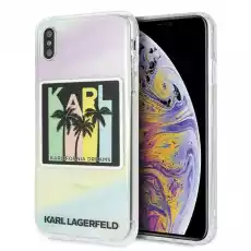 Karl Lagerfeld KLHCI65IRKD iPhone Xs Max hardcase Kalifornia Dreams Telefony i akcesoria Akcesoria telefoniczne Etui