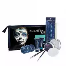 Kryolan Sugar Skull Halloween Kit zestaw do charakteryzacji Zdrowie i uroda Kosmetyki i akcesoria Kosmetyki dla mężczyzn Pozostałe kosmetyki dla mężczyzn