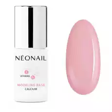 Modeling Base Calcium baza hybrydowa Neutral Pink 72ml Zdrowie i uroda Kosmetyki i akcesoria Manicure i pedicure Lakiery do paznokci