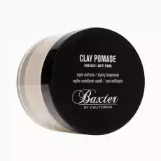 Baxter of California Clay Pomade matowa glinka do włosów Zdrowie i uroda Kosmetyki i akcesoria Kosmetyki dla mężczyzn Męskie kosmetyki do pielęgnacji włosów