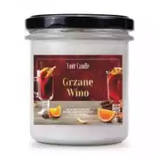 Your Candle Świeca sojowa zapachowa grzane wino 240 g Dom i ogród Wyposażenie wnętrz Świece i aromaterapia