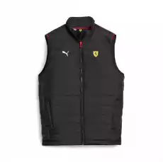 Bezrękawnik męski Puma FERRARI RACE PADDED czarny 62093901 Odzież obuwie dodatki Odzież męska Kamizelki męskie