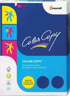 Papier ksero A3 Color Copy Poleffect 120g A250 Biuro i firma Sprzęt biurowy Kserokopiarki i drukarki biurowe Akcesoria do kserokopiarek i drukarek biurowych Papiery i
