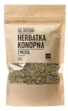 Herbatka konopna z melisą BIO 50g Artykuły Spożywcze Zioła