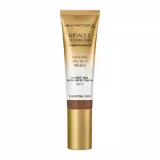 Max Factor Miracle Second Skin Hybrid Foundation podkład nawilżający z filtrem 12 Neutral Deep 30ml Zdrowie i uroda Kosmetyki i akcesoria Makijaż i demakijaż Podkłady i bazy