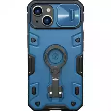 Etui z ochroną aparatu Nillkin CamShield Armor Pro Magnetic do iPhone 14 niebieskie Telefony i akcesoria Akcesoria telefoniczne Etui