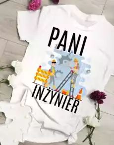 koszulka dla pani inżynier Odzież obuwie dodatki Odzież damska Tshirty i koszulki damskie