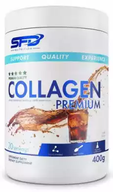 Collagen Premium smak cola proszek 400g Zdrowie i uroda Zdrowie Witaminy minerały suplementy diety