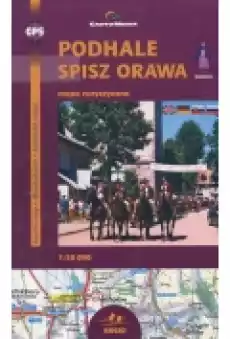 Podhale Spisz Orawa Mapa turystyczna 150 000 Książki Literatura podróżnicza