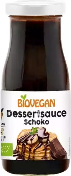 POLEWA CZEKOLADOWA BEZGLUTENOWA BIO 150 ml BIO VEGAN Artykuły Spożywcze Słodziki i zamienniki cukru