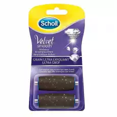 Scholl Velvet Smooth Express Pedi Crystal Diamonds Ultra Exfoliating Grain wkłady do elektrycznego pilnika 2szt Zdrowie i uroda Kosmetyki i akcesoria Pielęgnacja dłoni i stóp