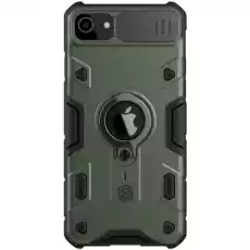 Etui Nillkin CamShield Armor Case iPhone SE 20222020 87 zielone Telefony i akcesoria Akcesoria telefoniczne Etui