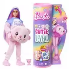 Barbie Cutie Reveal Miś Lalka Seria Słodkie stylizacje HKR04 Mattel Dla dziecka Zabawki Zabawki dla dziewczynek Lalki i akcesoria Lalki