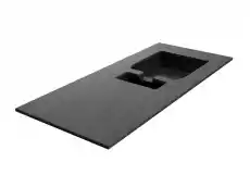 Blat spiek kwarcowy Neolith Basalt Black Satin 2cm Dom i ogród