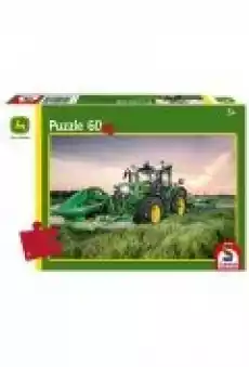 Puzzle 60 John Deere Traktor 6R 185 Dla dziecka Zabawki Puzzle