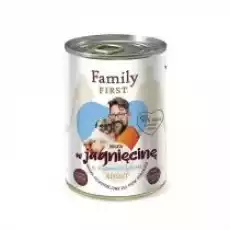 Family First Karma mokra dla psa jagnięcina z ziemniakami adult 400 g Dom i ogród Artykuły zoologiczne Psy