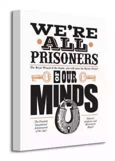 Asintended Prisoners Of Our Minds obraz na płótnie Dom i ogród Wyposażenie wnętrz Dekoracja Obrazy i plakaty