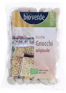 GNOCCHI ŚWIEŻE BIO 400 g BIO VERDE Artykuły Spożywcze Gotowe dania