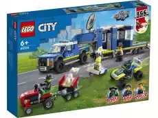 LEGO 60315 City Mobilne centrum dowodzenia policji Dla dziecka Zabawki Klocki