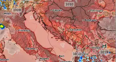 chorwacja, pogoda, upały Piekielny sierpień. 40 stopni na chorwackiej wyspie